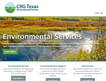 Tablet Screenshot of crgtexas.com